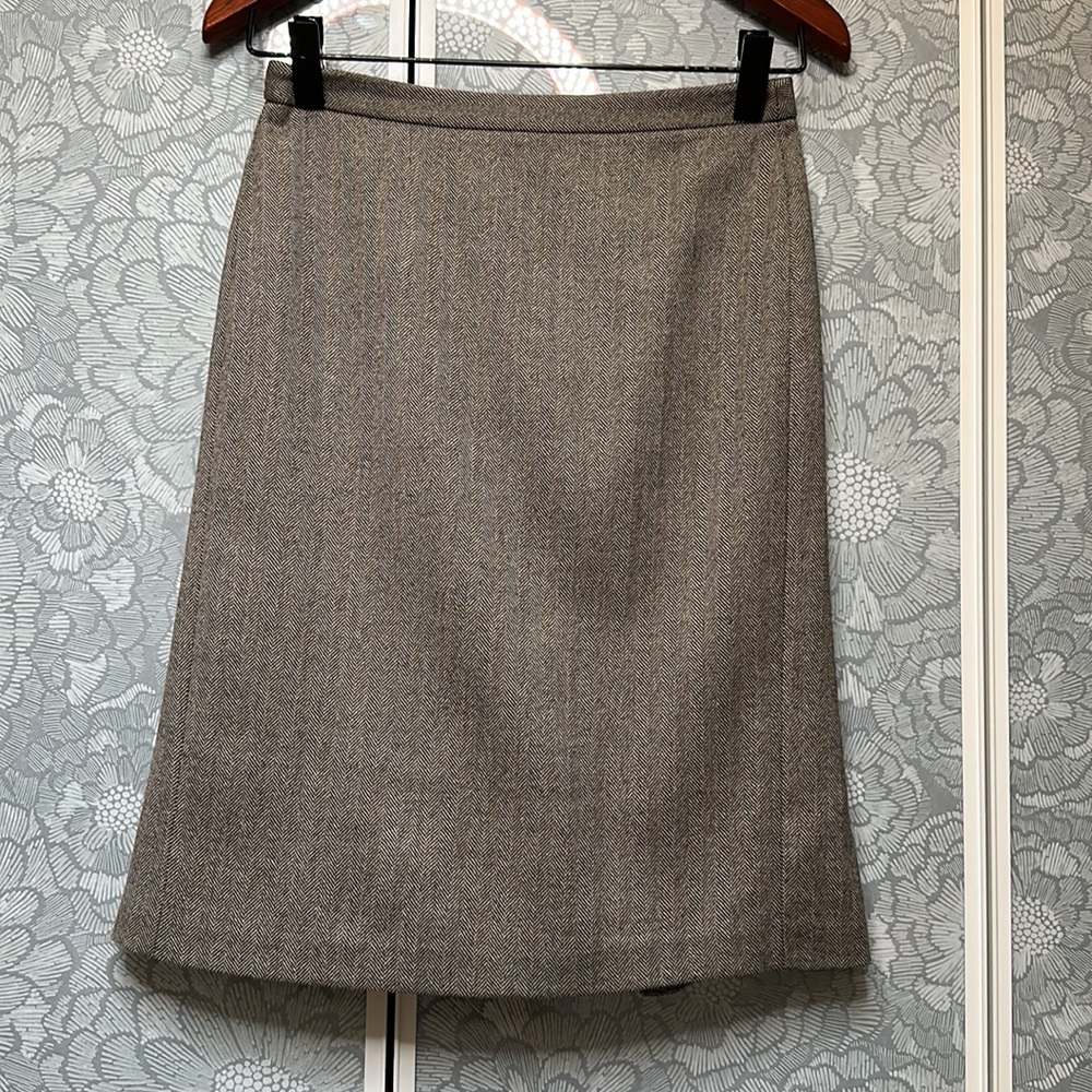 J.Crew wool pencil skirt, 0